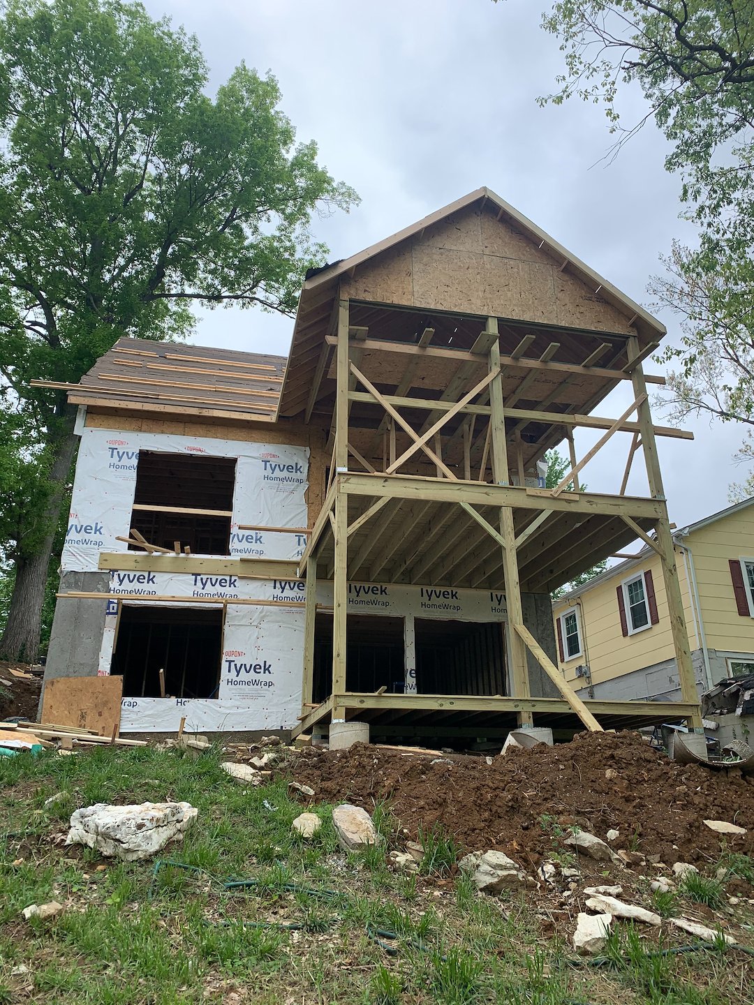 Danville Kentucky New Construction with Custom Deck and Basement